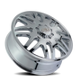 Cali Off-Road 9115D Invader Dually 22x8.25 / 8x200 BP / -192mm Offset / 142mm Hub Chrome Wheel