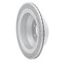 R1 15-20 Chevrolet Colorado Rear Right Drilled & Slotted Geo-Carbon Rotor