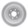 R1 15-20 Chevrolet Colorado Rear Right Drilled & Slotted Geo-Carbon Rotor