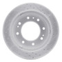 R1 11-25 Chevrolet Silverado 2500 Hd Front Left Drilled & Slotted Geo-Carbon Rotor