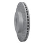 R1 17-23 Subaru Crosstrek Front Right Drilled & Slotted Geo-Carbon Rotor
