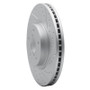 R1 06-21 Subaru Outback Front Right Drilled & Slotted Geo-Carbon Rotor