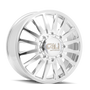 Cali Off-Road 9110D Summit Dually 20x8.25 / 8x200 BP / 115mm Offset / 142mm Hub Polished Wheel