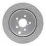 R1 14-18 Subaru Forester Rear Right Drilled & Slotted Geo-Carbon Rotor