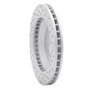 R1 02-05 Buick Rainier Front Left Drilled & Slotted Geo-Carbon Rotor