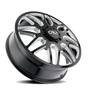 Cali Off-Road 9115D Invader Dually 22x8.25 / 8x210 BP / -192mm OS / 154.2mm Hub Gls Blk Mill Wheel