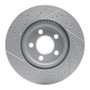 R1 97-05 Chevrolet S10 Rear Right Drilled & Slotted Geo-Carbon Rotor