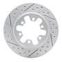 R1 85-97 Nissan D21 Hardbody Pickup Rwd (4 Cyl Excl HD) Front Left Drill & Slot Geoperf Rotor