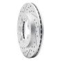 R1 85-97 Nissan D21 Hardbody Pickup Rwd (4 Cyl Excl HD) Front Left Drill & Slot Geoperf Rotor