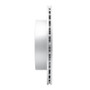 R1 05-07 Subaru Impreza Rear Left Drilled & Slotted Geo-Carbon Rotor