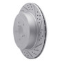 R1 03-04 Subaru Impreza Rear Right Drilled & Slotted Geo-Carbon Rotor