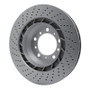 DFC 16-23 Porsche 718 Cayman Right Rear Drilled Hi-Carbon Alloy Geomet Coated Rotor