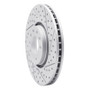 R1 03-11 Cadillac Bls (Mexico) Front Right Drilled & Slotted Geo-Carbon Rotor