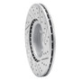 R1 16-25 Mazda MX-5 Miata Front Left Drilled & Slotted Geo-Carbon Rotor
