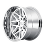 Cali Off-Road 9115 Invader 20x10 / 8x165.1 BP / -25mm Offset / 125.2mm Hub Chrome Wheel