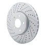 R1 19-26 Mercedes-Benz A220 Front Left Drilled & Slotted Geo-Carbon Rotor