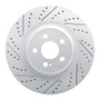 R1 20-26 Mercedes-Benz Maybach Gls600 Rear Left Drilled & Slotted Geo-Carbon Rotor
