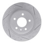 R1 11-19 Buick Cascada Rear Right Drilled & Slotted Geo-Carbon Rotor