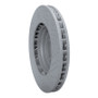 R1 03-18 Porsche Cayenne Left Front Drilled & Slotted Geo-Carbon Rotor