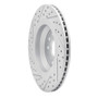 R1 06-25 Audi RS Q3 (Mexico) Rear Right Drilled & Slotted Geo-Carbon Rotor