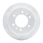 R1 19-25 Freightliner Sprinter 1500 Rear Left Drilled & Slotted Geo-Carbon Rotor