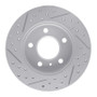 R1 04-16 Buick Lacrosse Rear Right Drilled & Slotted Geo-Carbon Rotor