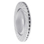 R1 09-24 Cadillac Cts Rear Right Drilled & Slotted Geo-Carbon Rotor