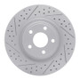 R1 07-10 Chevrolet Hhr Front Right Drilled & Slotted Geo-Carbon Rotor