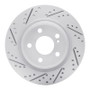 R1 14-19 Mercedes-Benz Gla250 (Mexico) Rear Left Drilled & Slotted Geo-Carbon Rotor