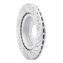 R1 14-19 Mercedes-Benz Gla250 (Mexico) Rear Left Drilled & Slotted Geo-Carbon Rotor
