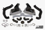 do88 10-12 Porsche 911 Turbo/Turbo S (997.2) BigPack Intercooler Kit w/Silver Pipe + Inlets