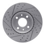 R1 09-19 Dodge Vision (Mexico) Front Right Drilled & Slotted Geo-Carbon Rotor