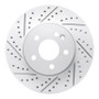 R1 16-23 Mercedes-Benz Viano (Mexico) Front Left Drilled & Slotted Geo-Carbon Rotor