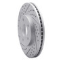 R1 06-11 Chevrolet Hhr Front Right Drilled & Slotted Geo-Carbon Rotor