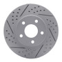 R1 06-11 Chevrolet Hhr Front Left Drilled & Slotted Geo-Carbon Rotor