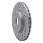 R1 09-19 Dodge Vision (Mexico) Front Left Drilled & Slotted Geo-Carbon Rotor