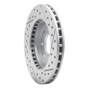 R1 88-07 Dodge Colt Front Left Drilled & Slotted Geo-Carbon Rotor
