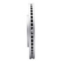 R1 05-25 Nissan Frontier Front Right Drilled & Slotted Geo-Carbon Rotor