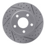 R1 90-97 Buick Park Avenue Front Right Drilled & Slotted Geo-Carbon Rotor