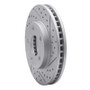 R1 90-97 Buick Park Avenue Front Right Drilled & Slotted Geo-Carbon Rotor