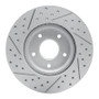 R1 13-25 Nissan Altima Front Right Drilled & Slotted Geo-Carbon Rotor