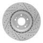 R1 19-22 Hyundai Veloster N Front Left Drilled & Slotted Geo-Carbon Rotor