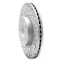 R1 13-25 Nissan Altima Front Left Drilled & Slotted Geo-Carbon Rotor