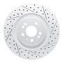R1 06-12 Mercedes-Benz Ml350 Front Right Drilled & Slotted Geo-Carbon Rotor