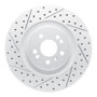 R1 06-12 Mercedes-Benz Gl320 Front Left Drilled & Slotted Geo-Carbon Rotor