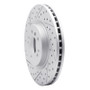 R1 06-12 Mercedes-Benz R320 Front Left Drilled & Slotted Geo-Carbon Rotor