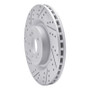 R1 13-19 Mercedes-Benz GL350 Front Left Drilled & Slotted Geo-Carbon Rotor