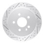 R1 98-05 Mercedes-Benz Ml320 Rear Left Drilled & Slotted Geo-Carbon Rotor