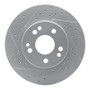 R1 84-95 Mercedes-Benz 300TE Front Left Drilled & Slotted Geo-Carbon Rotor