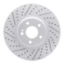 R1 15-23 Mercedes-Benz E300 Front Left Drilled & Slotted Geo-Carbon Rotor